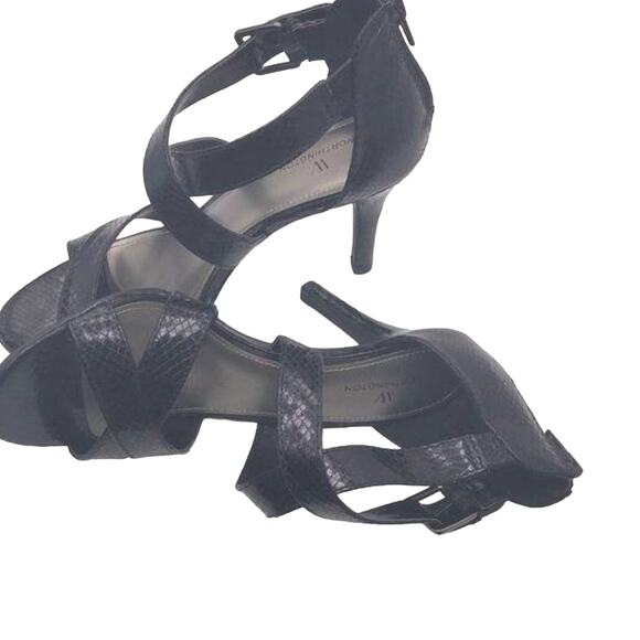Worthington Black Snake Skin sandals - Picture 1 of 8